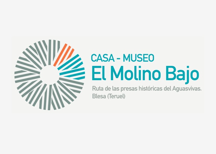 Diseño de logotipo para El Molino Bajo Museo Blesa.